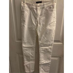 White House Black Market Women's Blanc Slim Leg Red Pants Size 0R